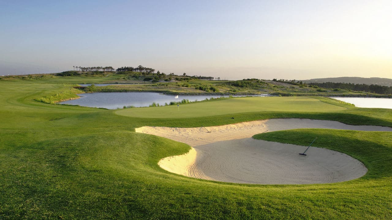 On Royal Obidos Golf course, Lisbon, Portugal
