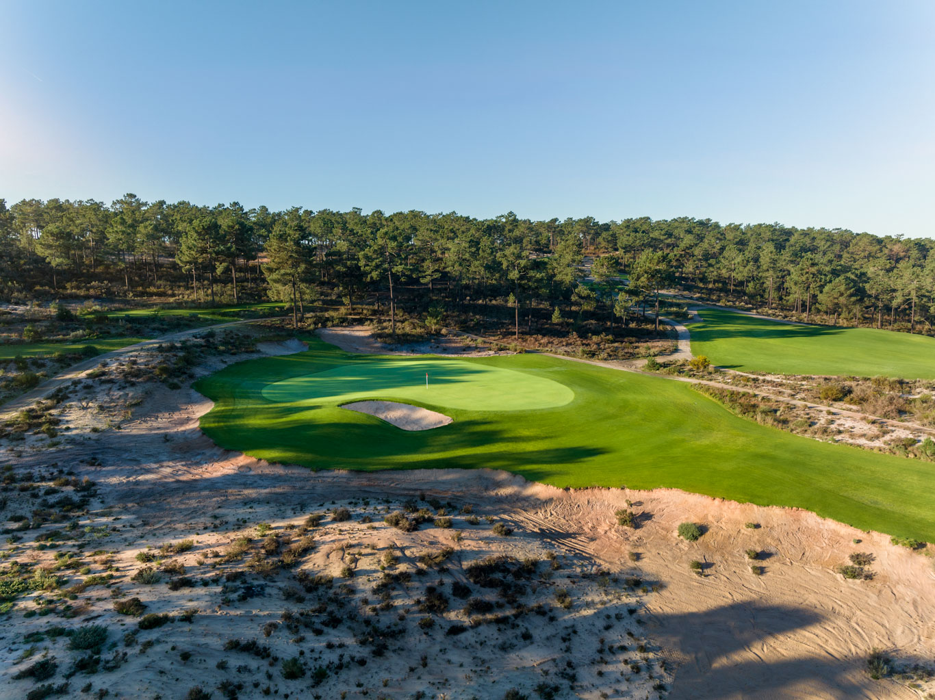 Test your game at Terras da Comporta Dunas course, near Lisbon, Portugal. Golf Planet Holidays