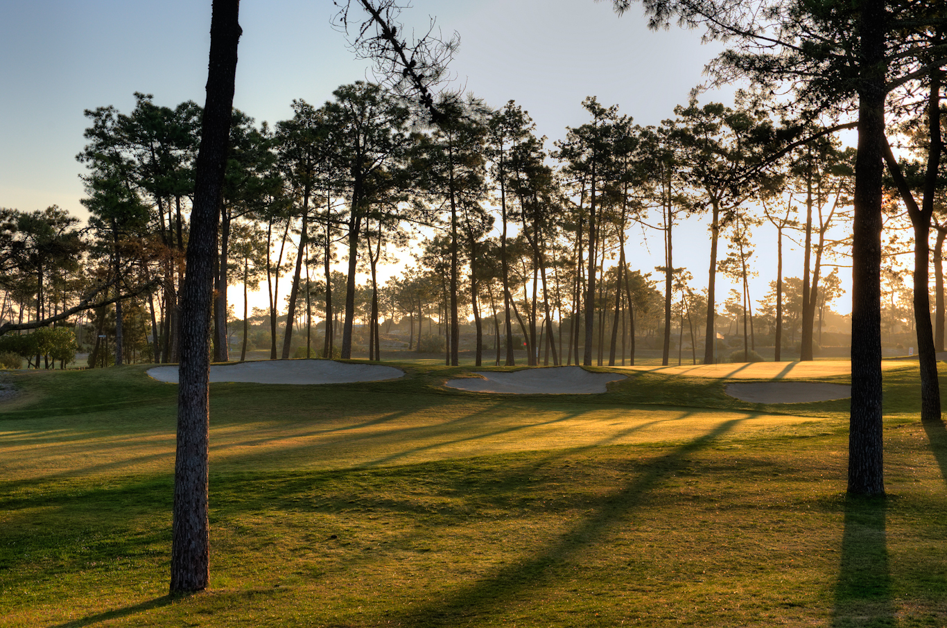 The fifth hole at Troia Golf, near Lisbon. Portugal. Golf Planet Holidays.