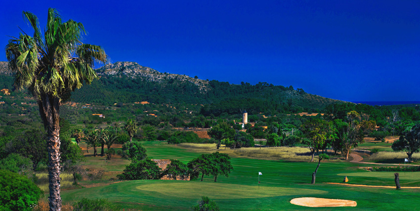 Attractive layout of Capdepera Golf Course, Mallorca