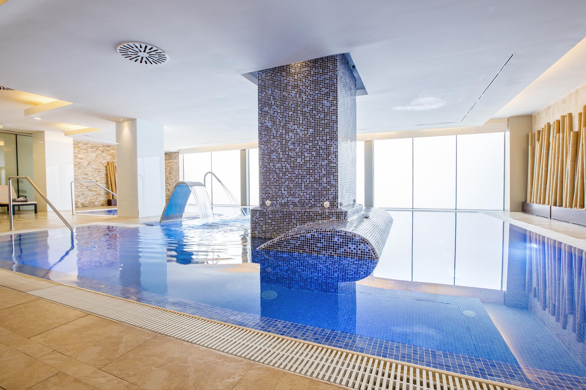 Relax in the beautiful spa at Hipotels Cala Millor Park Hotel, Palma, Mallorca