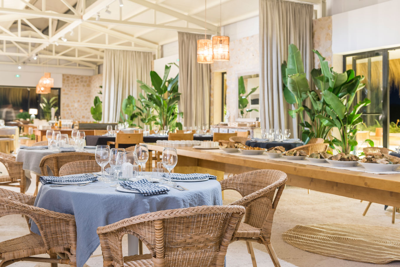 Dining at the Pula Golf Resort, Son Servera, Mallorca