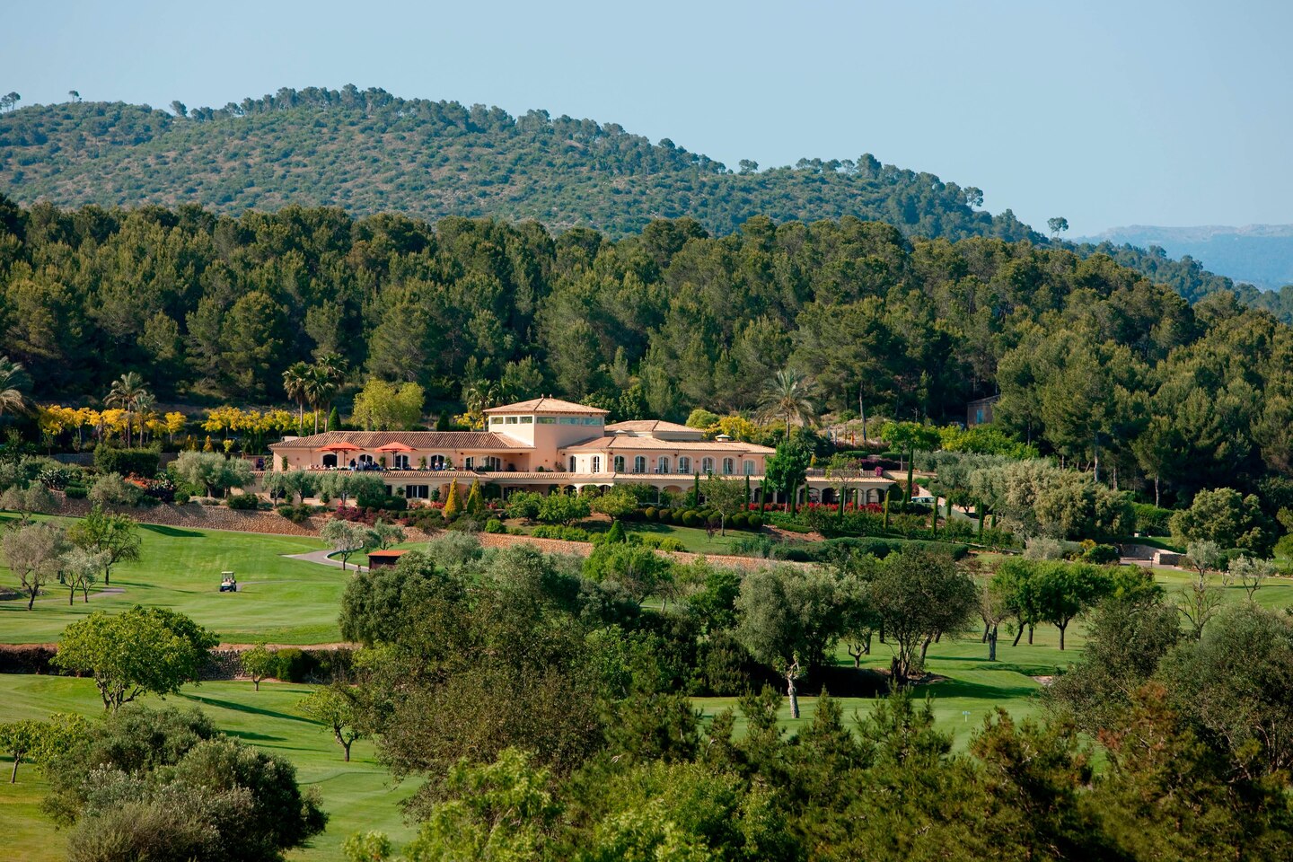 The clubhouse at Son Muntaner Golf Course, Son Vida, Mallorca