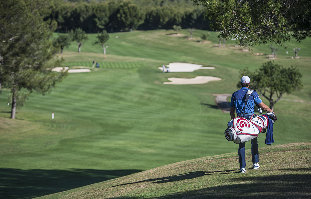 The fourth hole at Son Quint Golf Course, Son Vida, Mallorca