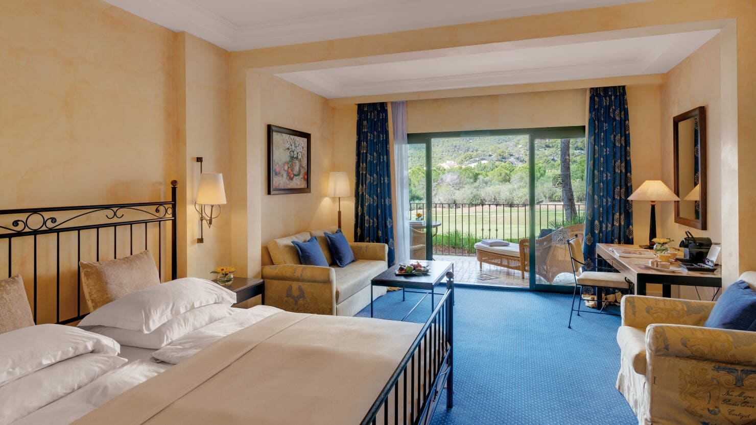 A double room at Steigenberger Golf & Spa Resort, Camp de Mar, Mallorca. Golf Planet Holidays