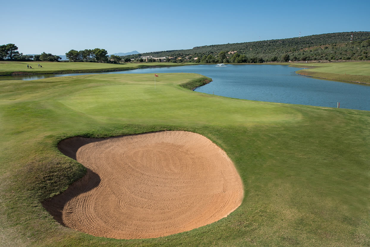 By the lake at T-Golf Palma, Mallorca