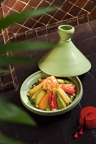 Tagine delights at Hotel and Ryads Barriere Le Naoura, Marrakech, Morocco