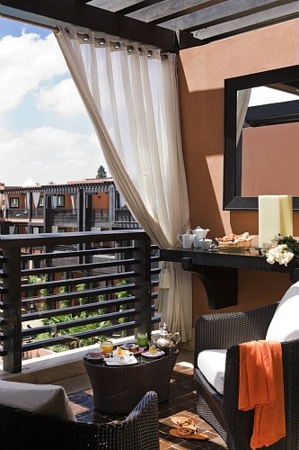 Room with a view at Hotel and Ryads Barriere Le Naoura, Marrakech, Morocco