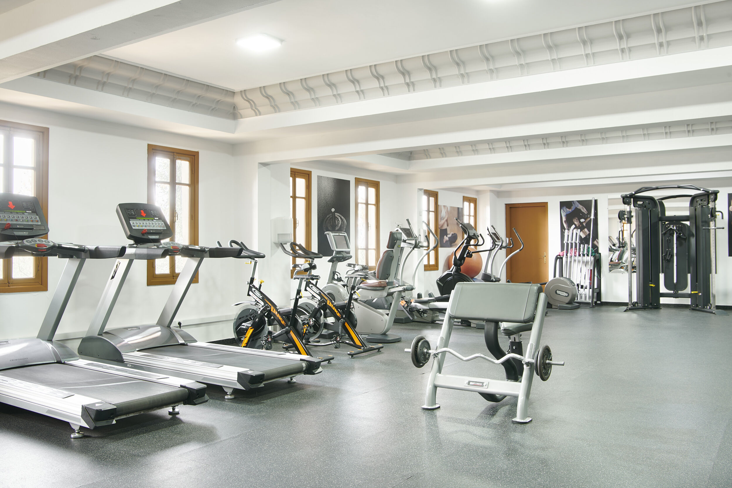 The gym at Iberostar Club Palmeraie Marrakech, Morocco. Golf Planet Holidays
