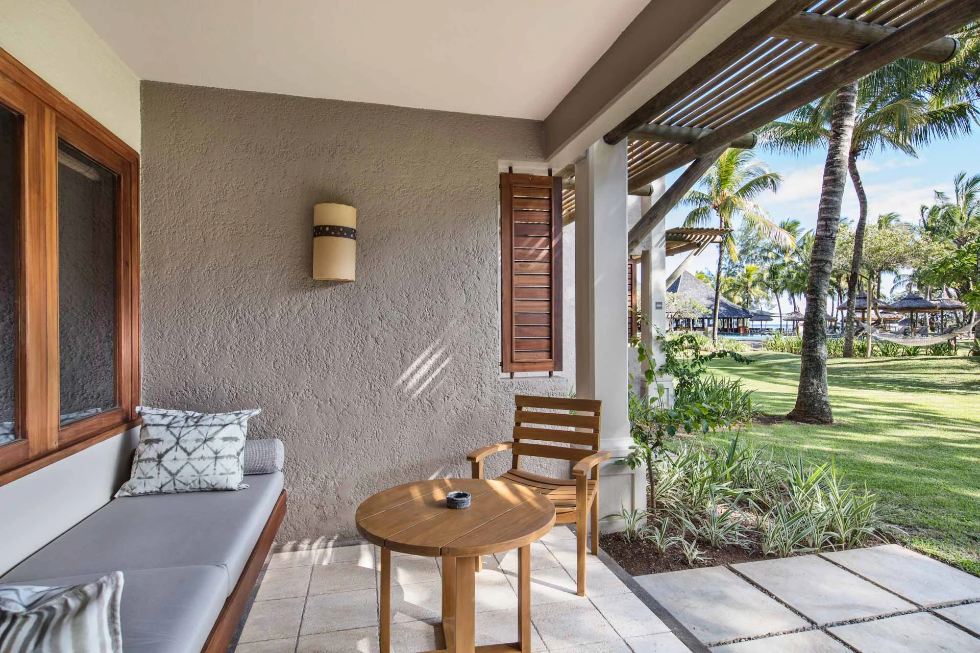 Deluxe garden view rooms at the Heritage Awali Resort, Mauritius. Golf Planet Holidays