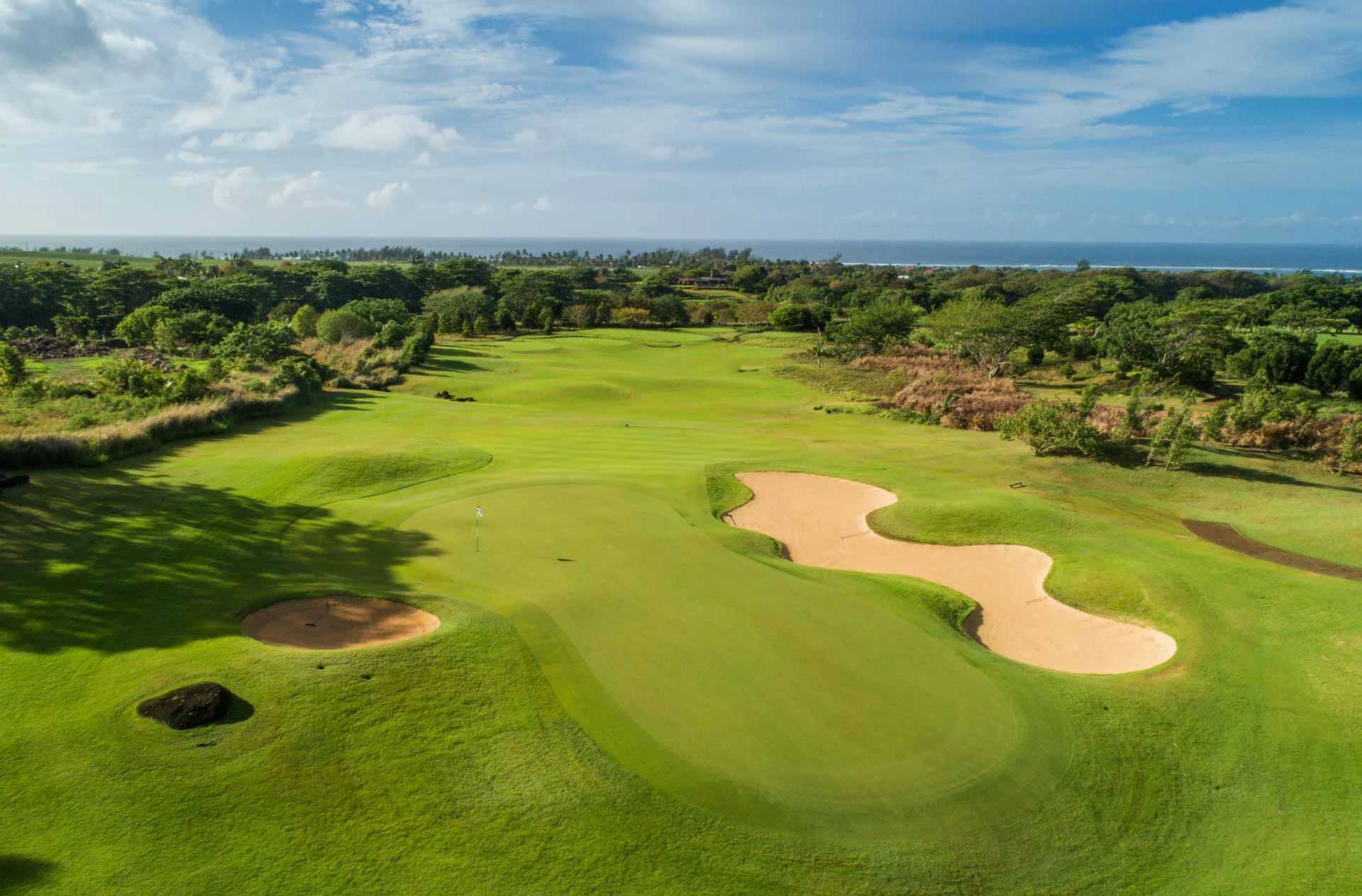 Le Chateau golf course at the Heritage Resort, Mauritius. Golf Planet Holidays