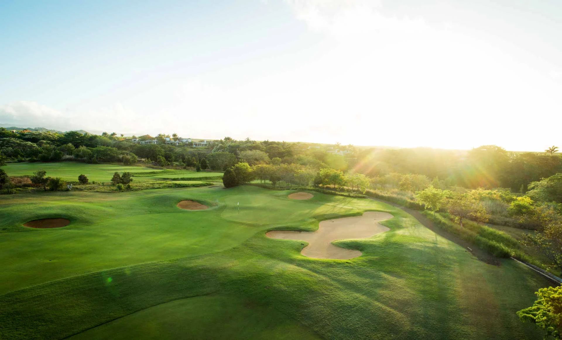 Le Chateau golf course at the Heritage Resort, Mauritius. Golf Planet Holidays