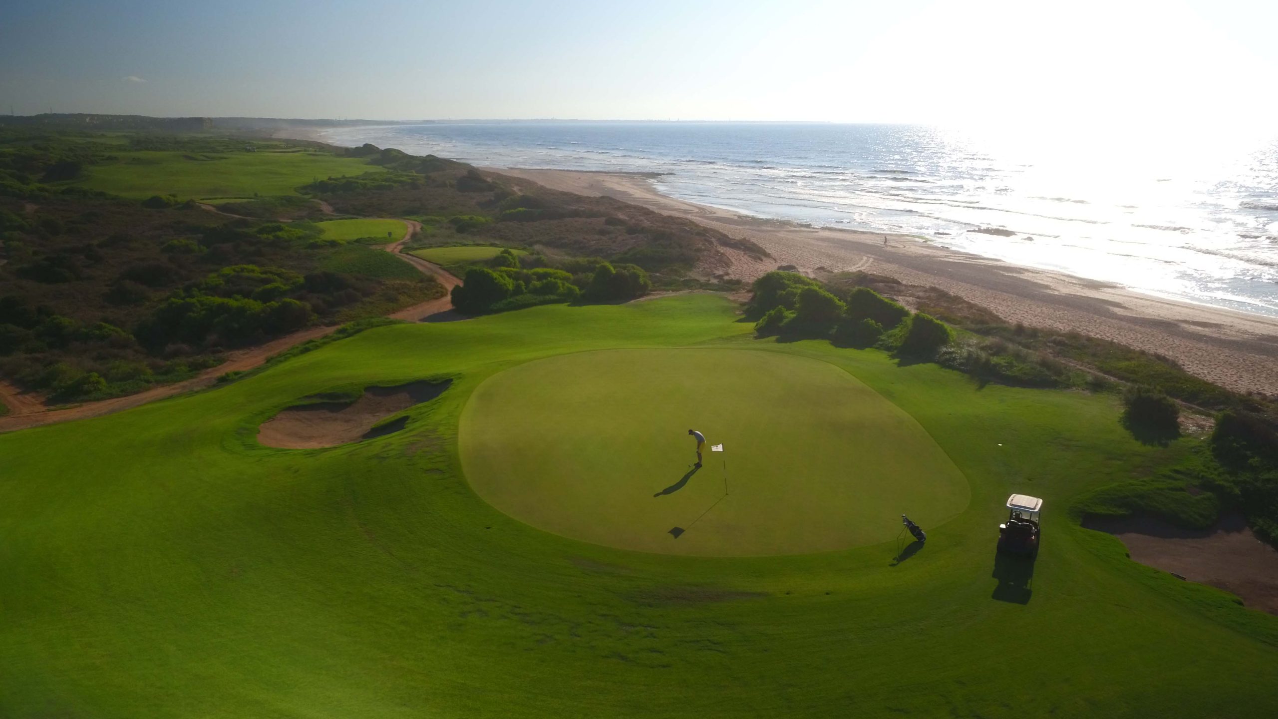 Stunning sea views from Mazagan Golf Course, Casablanca, Morocco