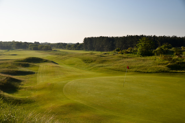 Formby Ladies ninth hole, Southport, England