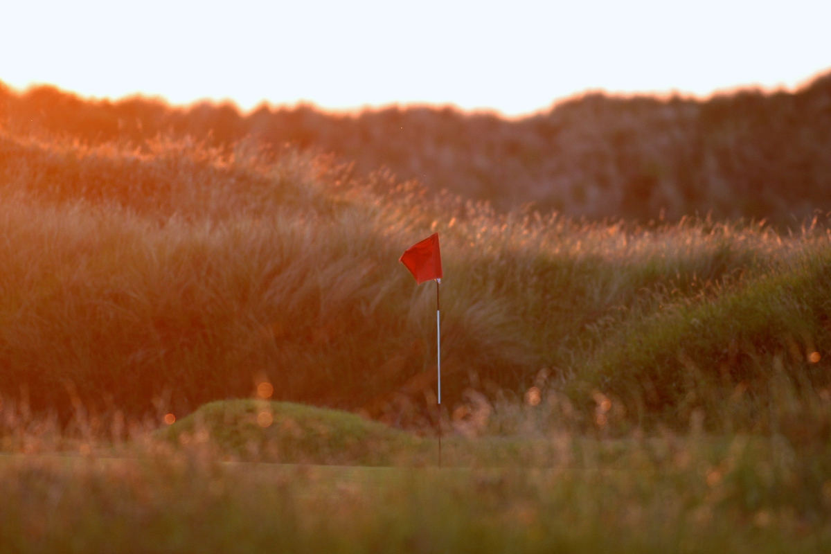 Testing rough at Royal Birkdale Golf Club, England