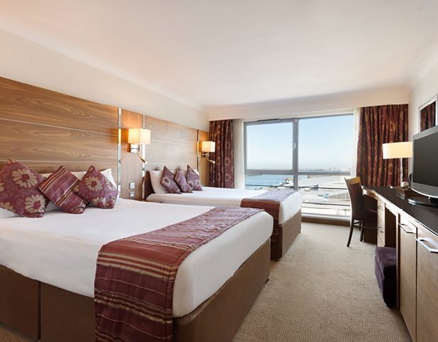 A large bedroom at The Bliss Hotel Southport, England