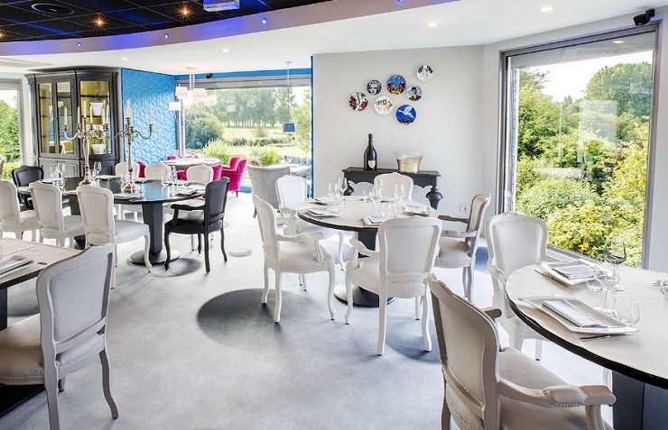 Dining at Arras Golf Club, Northern France