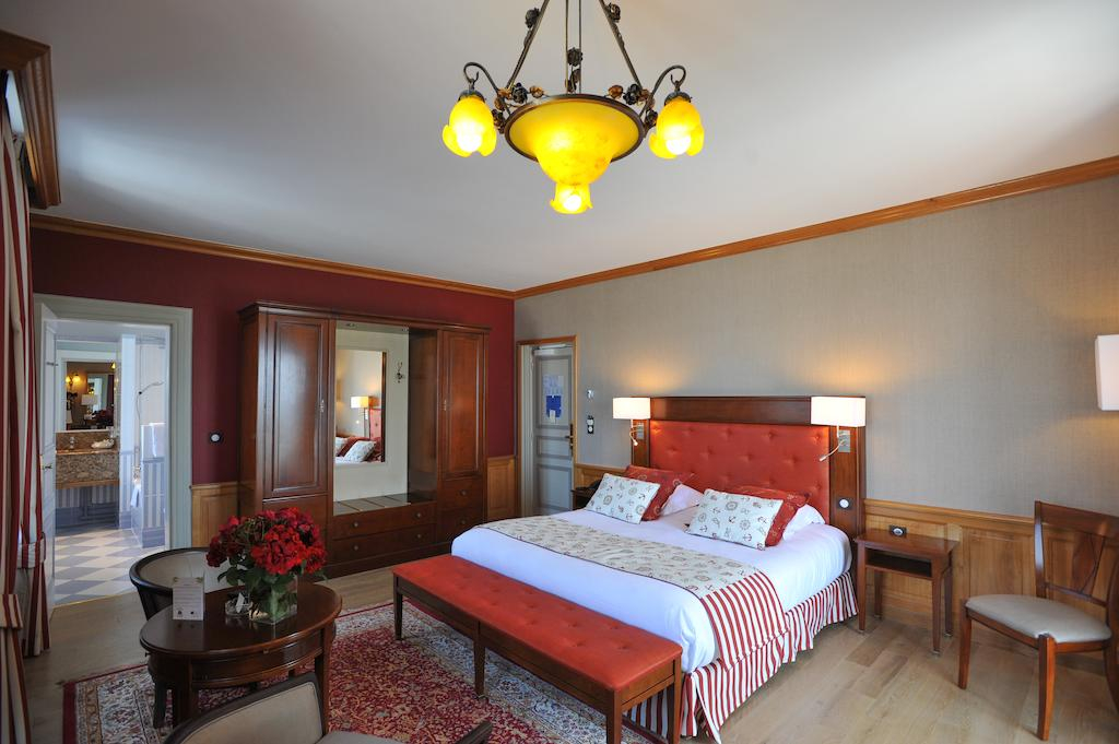 There are various categories of bedrooms at The Dormy House, Etretat. Normandy, France