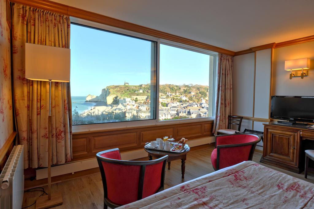 Room with a view at The Dormy House, Etretat, Normandy, France