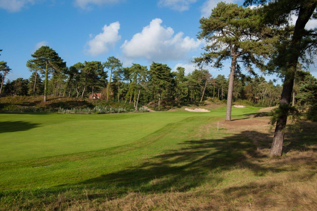 The immaculate fairways at Hardelot Les Dunes golf club, France
