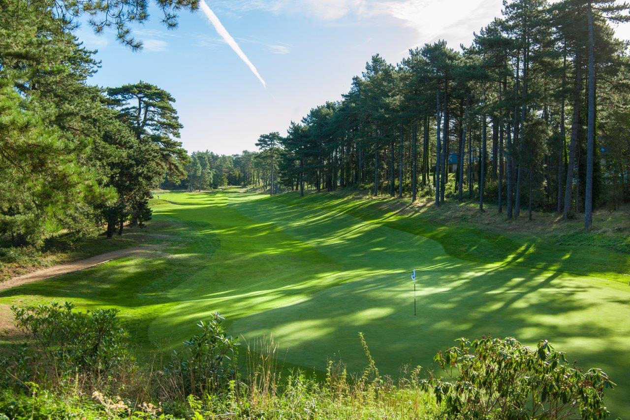 Fine fairways on Hardelot Les Pins golf course, France