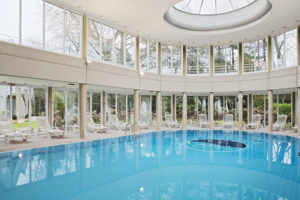 The indoor pool at Holiday Inn, Le Touquet, Northern France