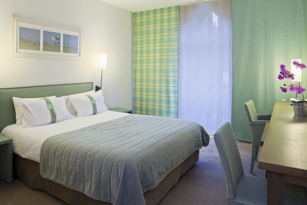 A double room at the Holiday Inn, Le Touquet, Northern France