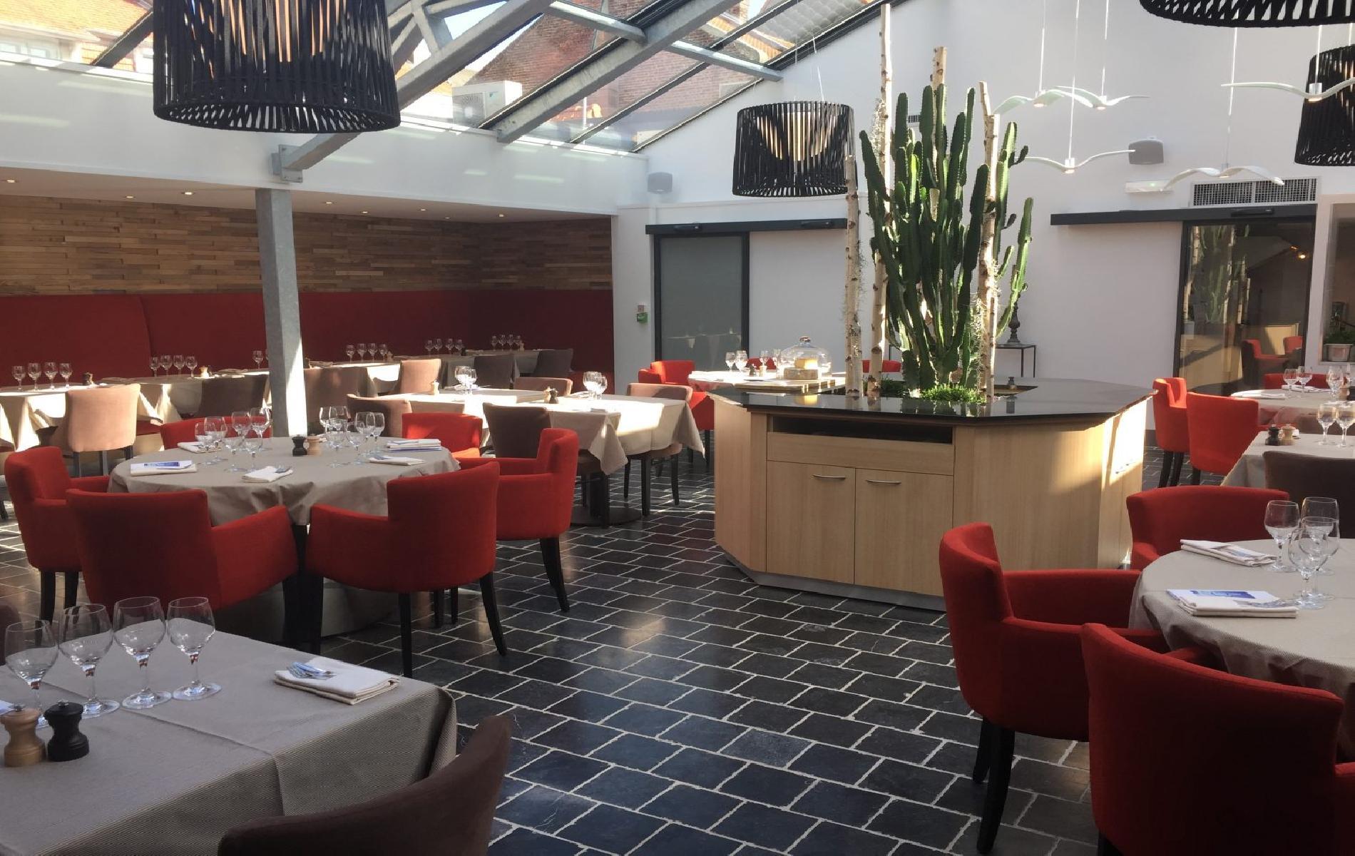 Enjoy a buffet breakfast at Le Bristol Hotel, Le Touquet, Northern France