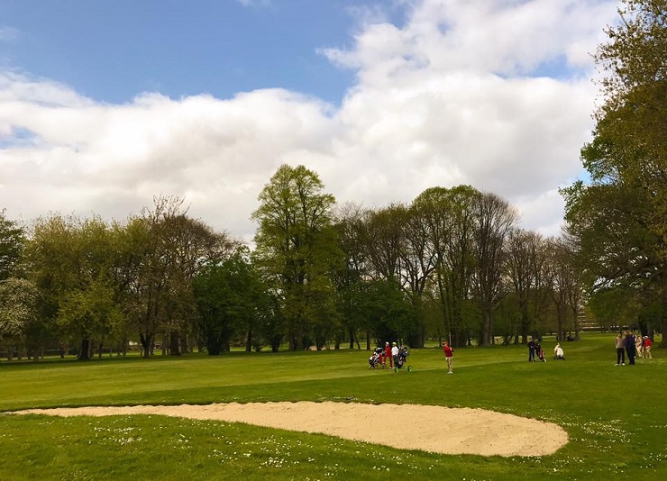 Match time at Le Sart golf club, Lille, Northern France
