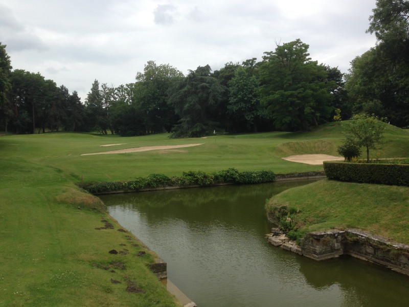 Watch out for the water at Le Sart golf club, Lille, Northern France
