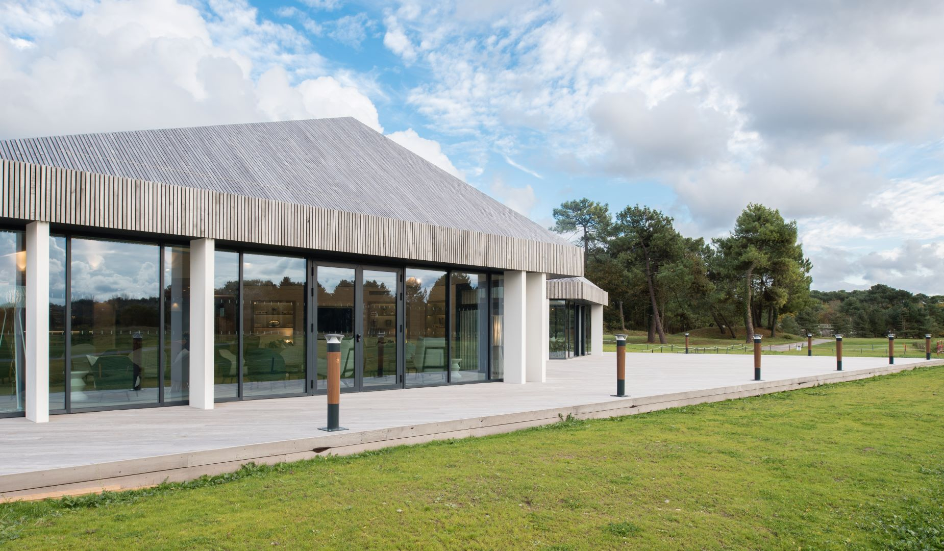 The new clubhouse at Le Touquet Golf Resort, France