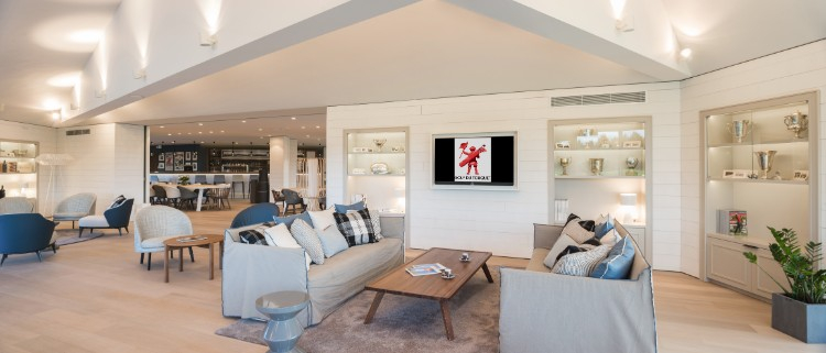 Relax in the clubhouse at Le Touquet Golf Resort, France