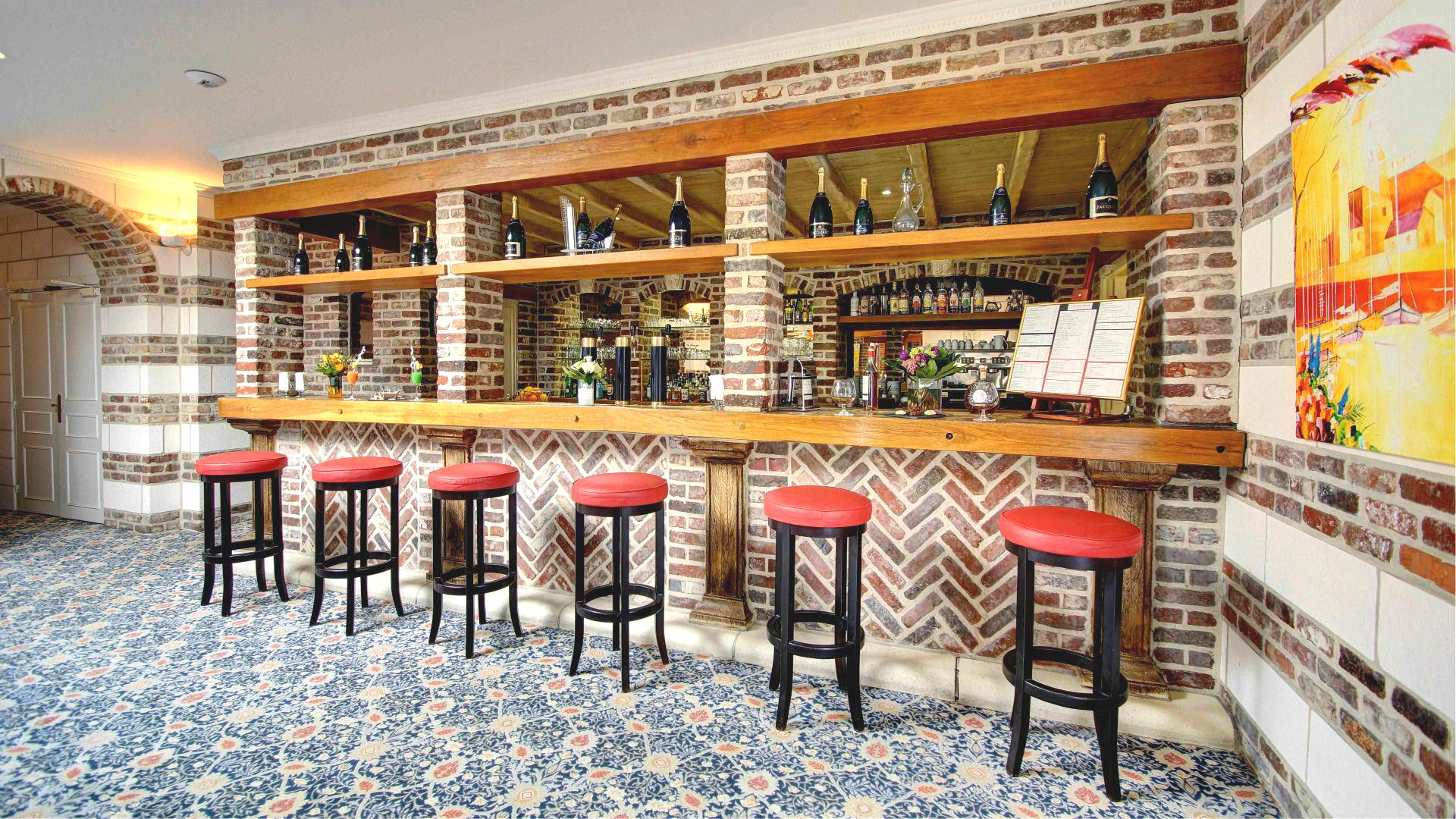 The bar at Hotel lâ€™Univers, Arras, Northern France