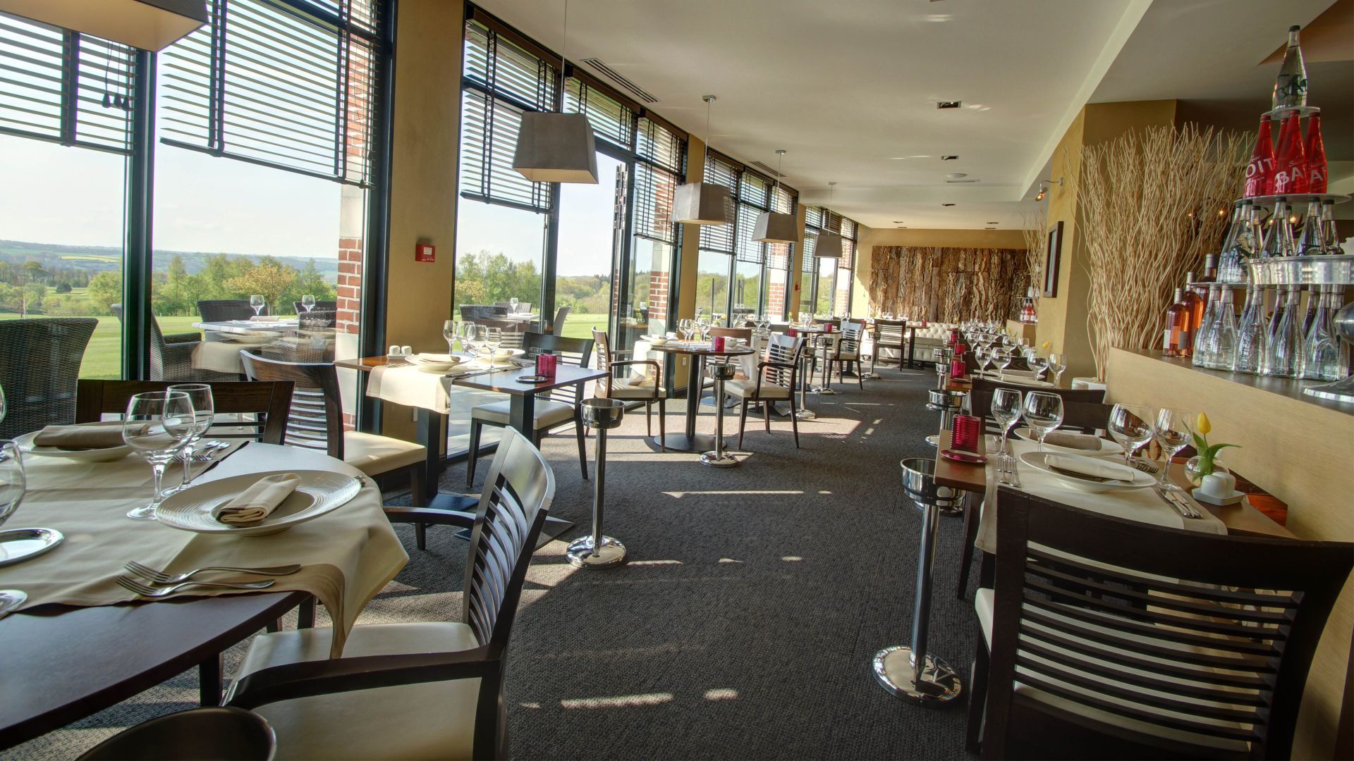 Lunch at St Omer golf hotel, Northern France