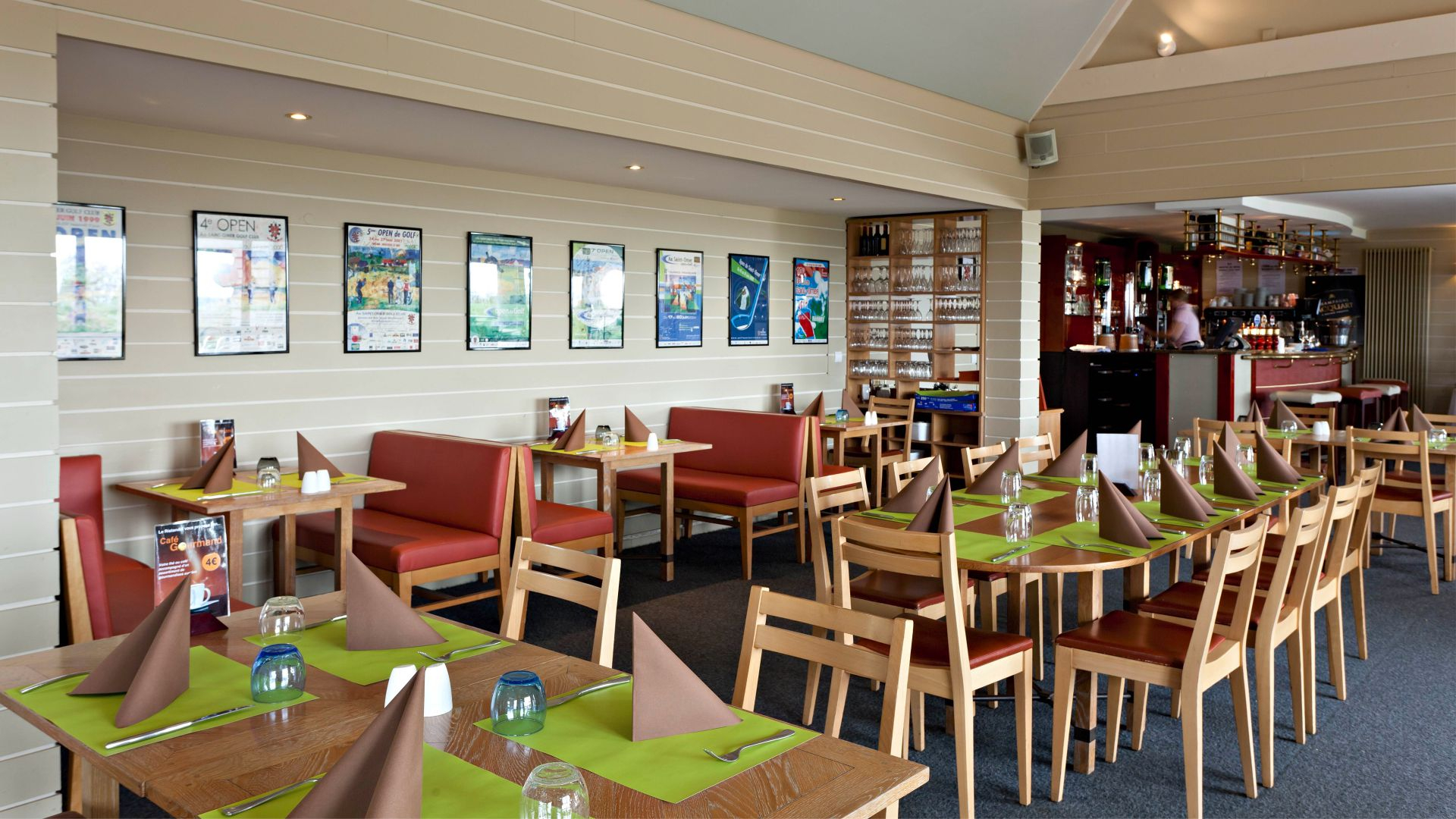 Breakfast at St Omer golf hotel, Northern France