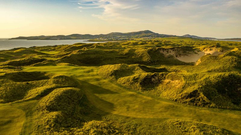The second hole at Rosapenna Golf Club, Northern Ireland