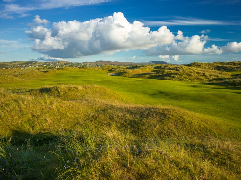 The sixth hole at Rosapenna Golf Course, Northern Ireland
