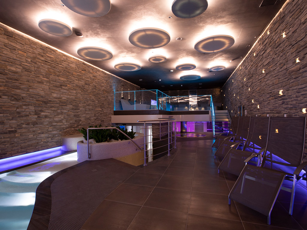 The spa at Grand Hotel Bristol, Stresa, Italy