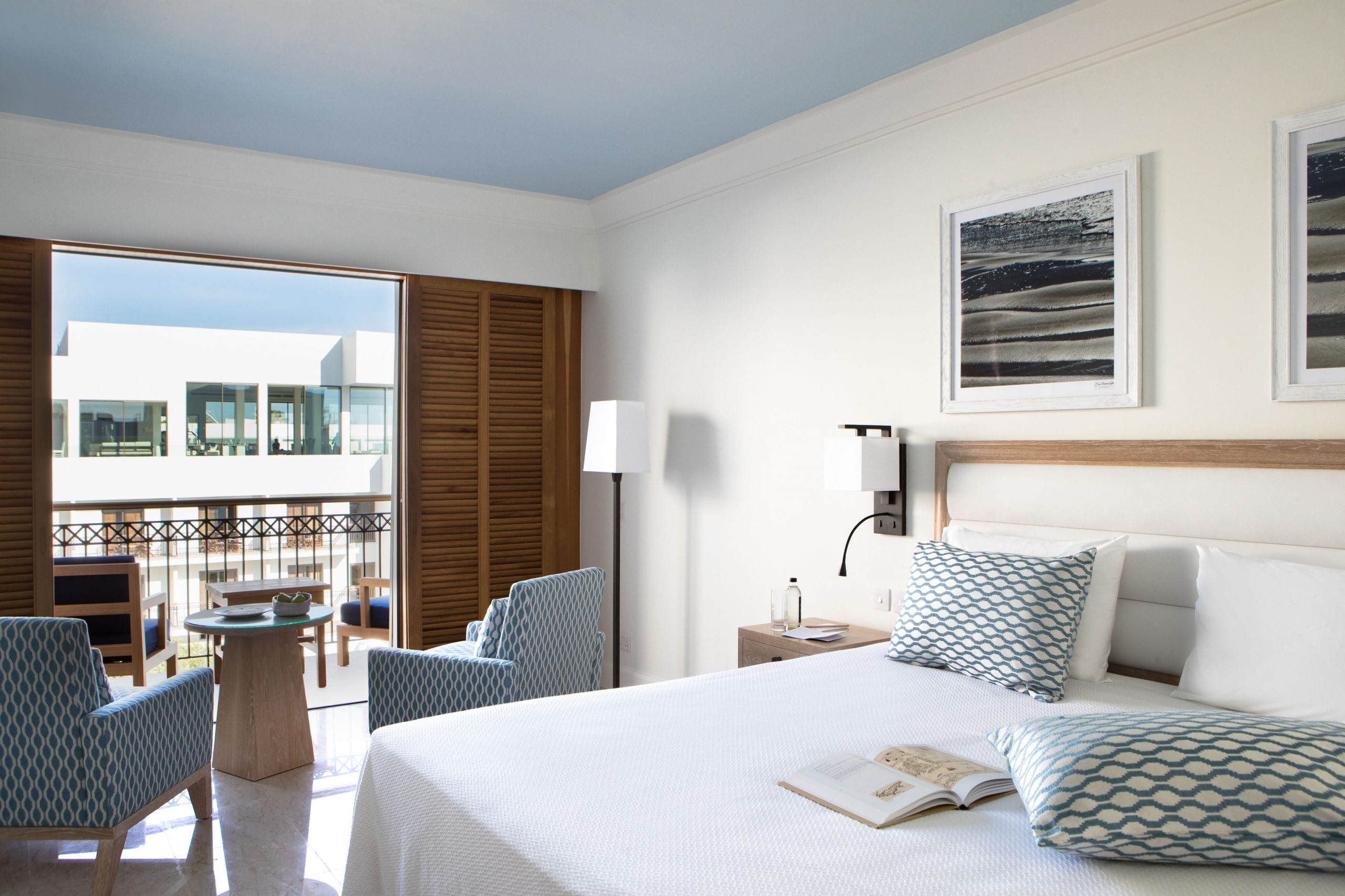 A side sea view double room at Annabelle Hotel, Paphos, Cyprus