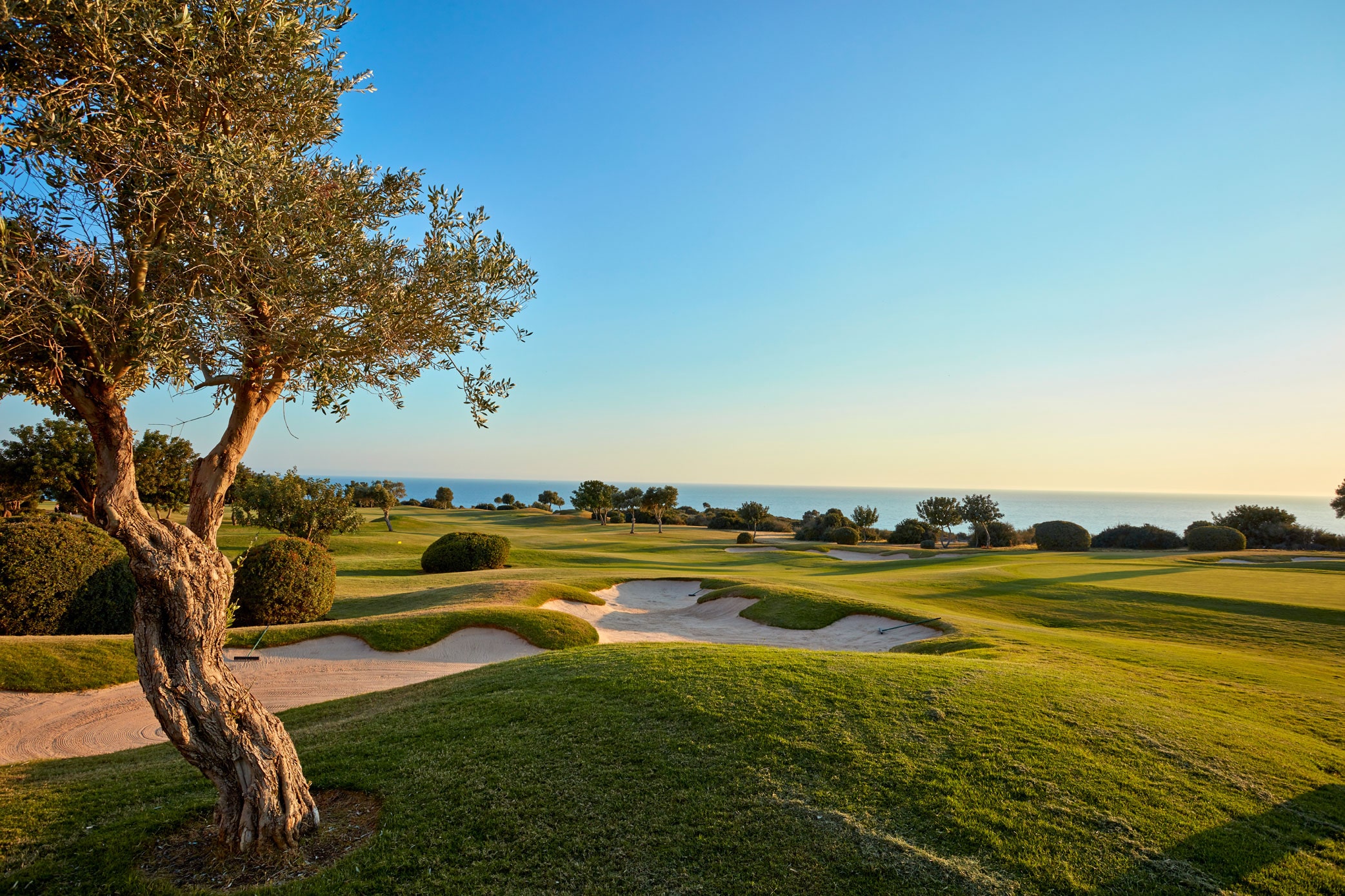 Views out to sea from PGA National Cyprus, Aphrodite Hills Golf Resort, Cyprus
