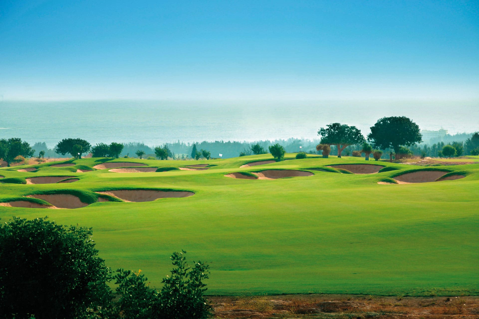 Stunning hole on Elea Estate Golf Course, Paphos, Cyprus. Golf Planet Holidays