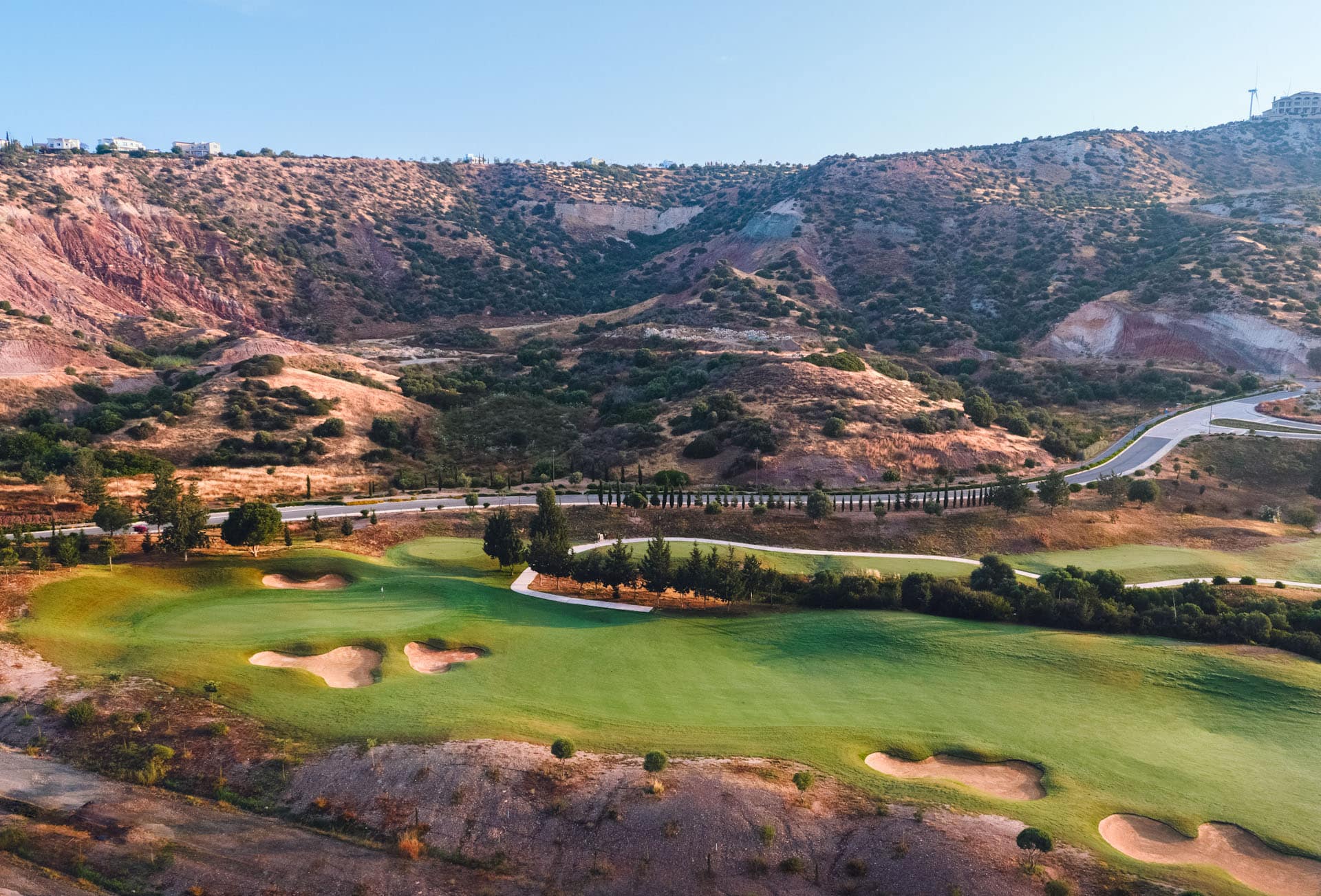 Well-maintained fairways at Secret Valley Golf Resort, Paphos, Cyprus. Golf Planet Holidays
