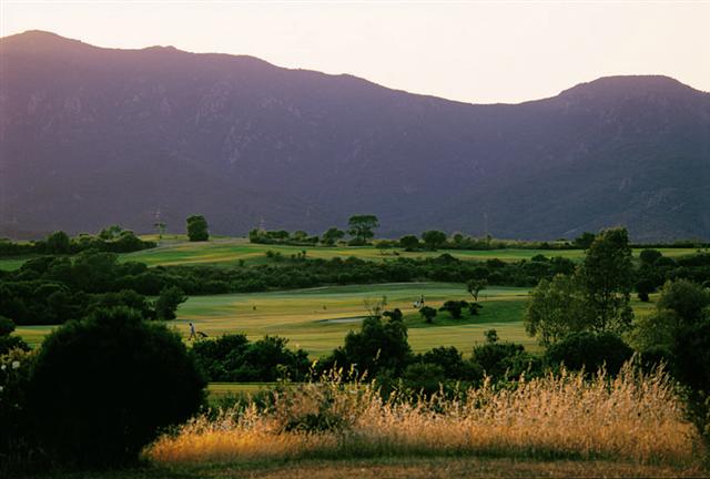 Is Molas Resort Golf Club, Sardinia at dawn