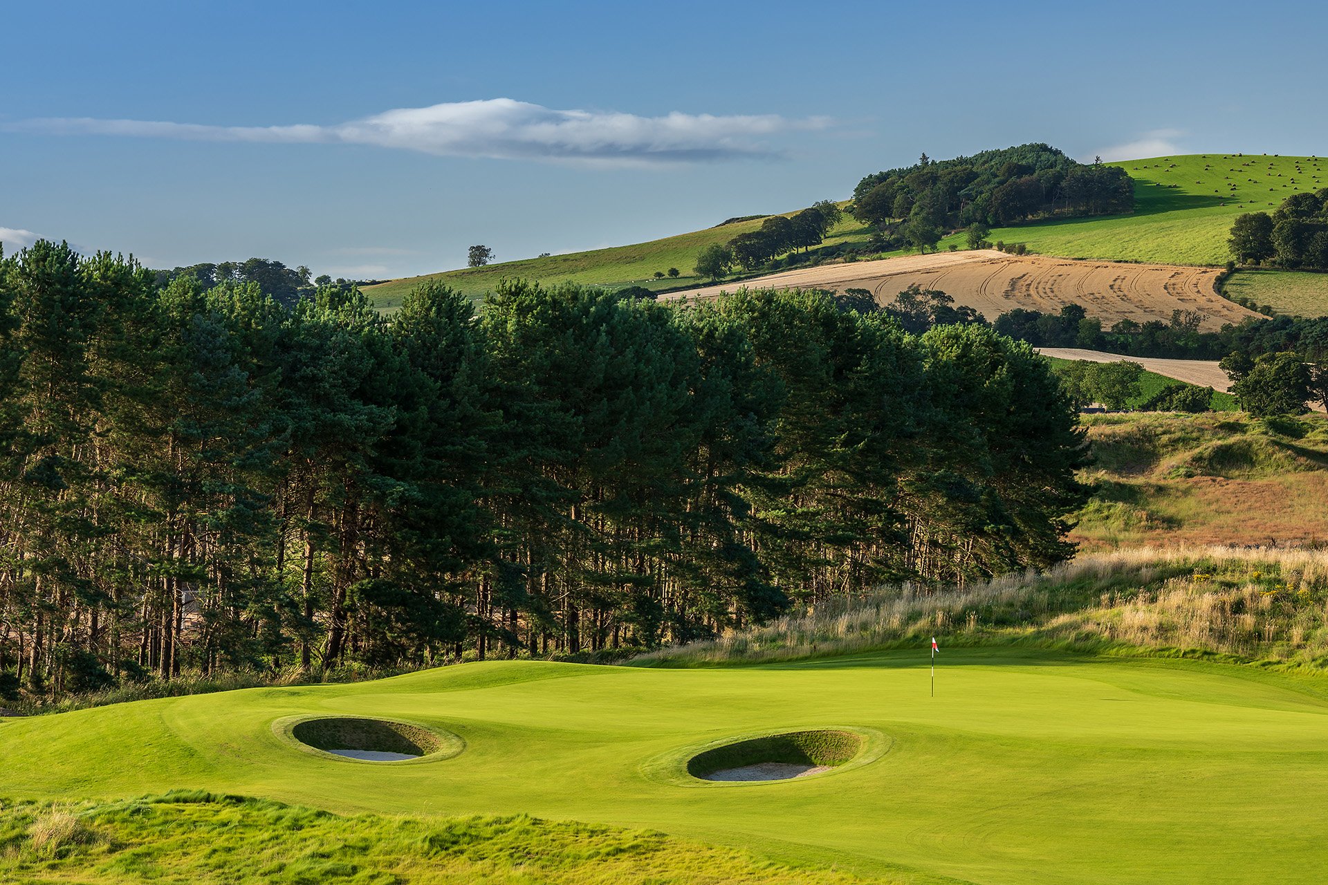 Scotland's scenery at its finest at Dumbarnie Links, Fife