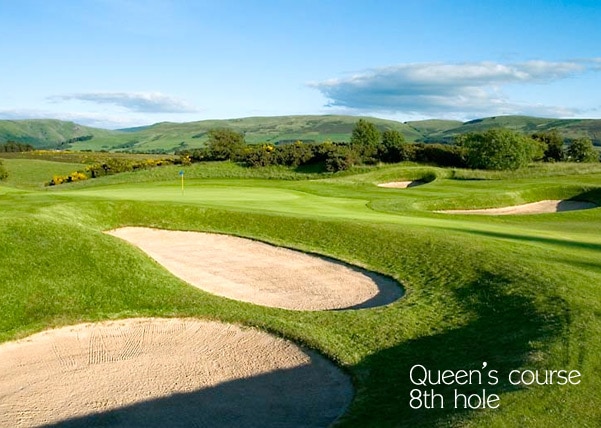 Gleneagles - Queen's Golf Course- Perthshire, Scotland. Golf Planet Holidays