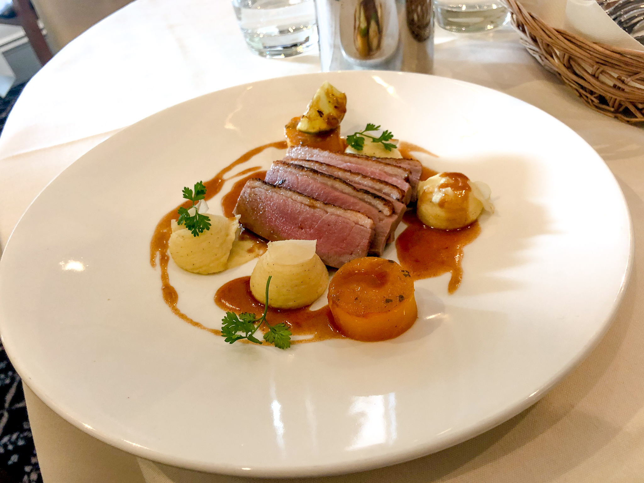 A la carte dining at Kingsmills Hotel, Inverness, Scotland