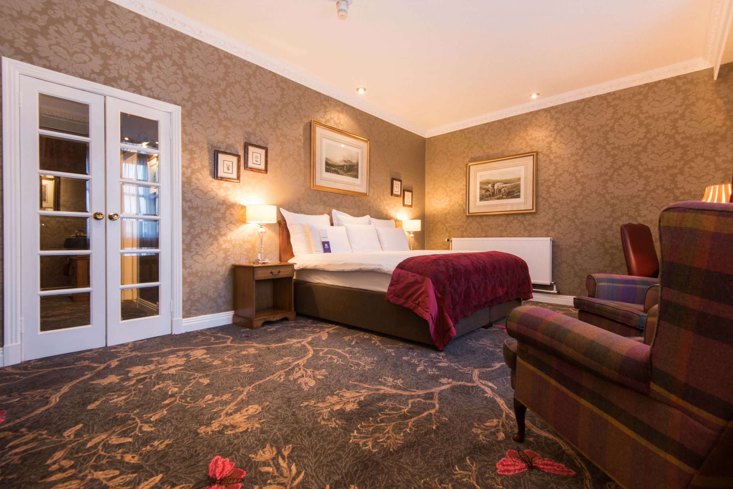Stay in a classic room at Kingsmills Hotel, Inverness, Scotland