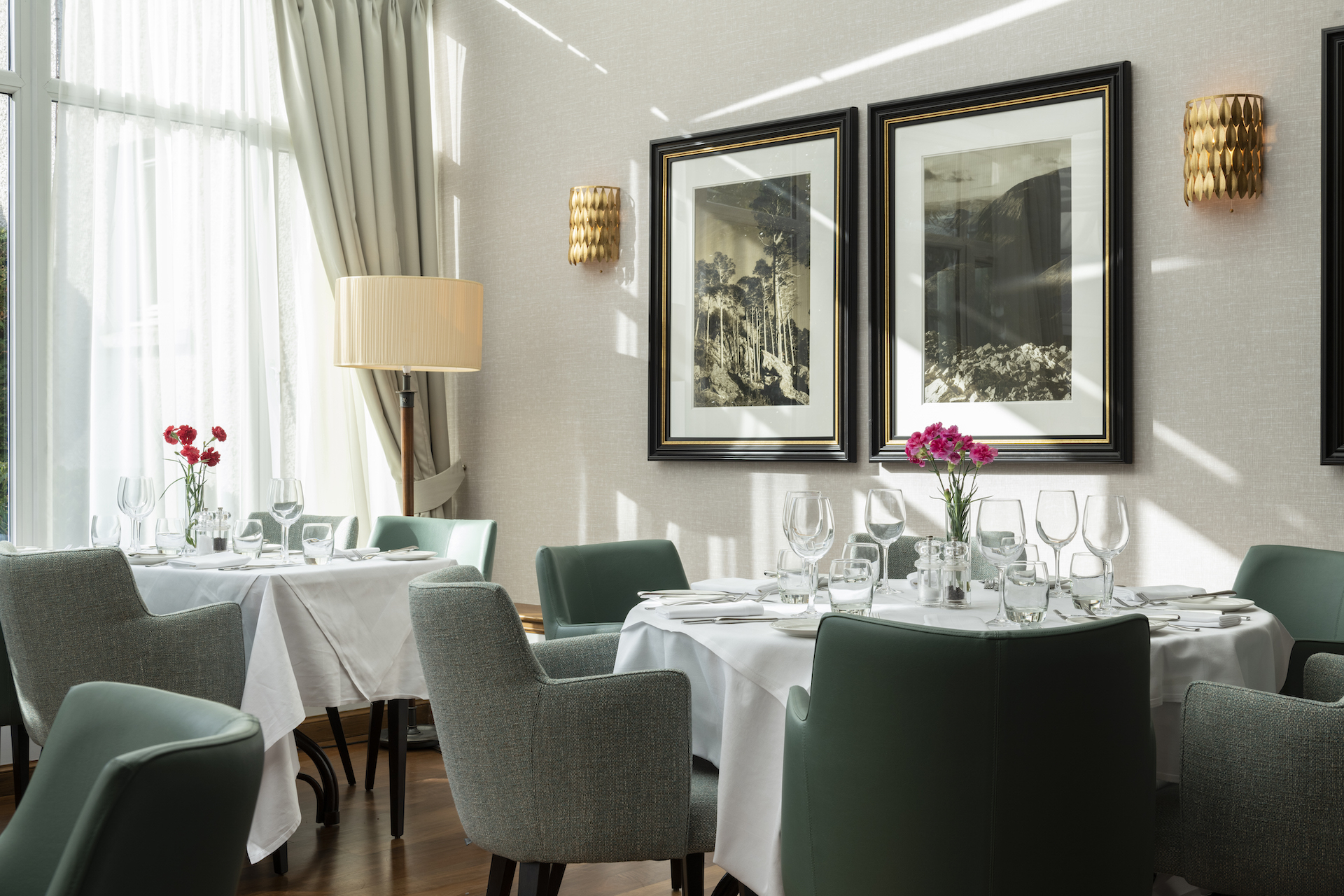 The Conservatory Restaurant at Kingsmills Hotel, Inverness, Scotland