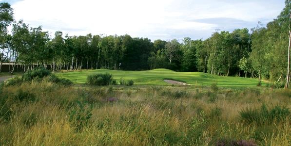 Hazards galore on The Old Course at St Andrews Golf Course, Scotland