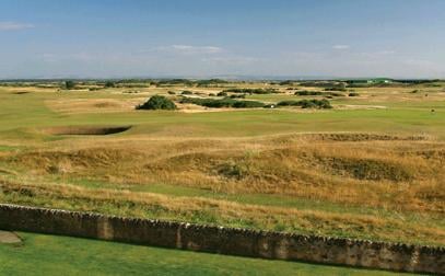 Challenges on every shot on The Old Course at St Andrews, Scotland